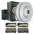NB PARTS discos de travão dianteiros + pastilhas de travão