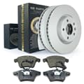NB PARTS discos de travão dianteiros + pastilhas de travão
