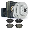 Discos de freio de NB PARTS + pastilhas de freio Premium Gold Edition traseiro