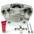NB PARTS Bremsscheiben + Bremssättel + Bremsbacken + Zubehörsatz radseitig