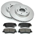 NB PARTS discos de travão dianteiros + pastilhas de travão