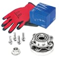 SKF Juego de rodamientos de rueda delantero + trasero