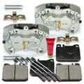 NB PARTS pinças de travão + calços de travão + contactos de aviso dianteiros