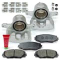 NB PARTS Etriers de frein avant + plaquettes de frein
