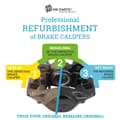 Aufarbeitung Bremssattel