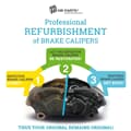 Aufarbeitung Bremssattel Vorderachse Aufarbeitung Bremssattel Vorderachse