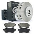 NB PARTS Disques de frein + plaquettes de frein avant
