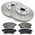 NB PARTS Disques de frein + plaquettes de frein avant