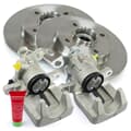 NB PARTS Bremsscheiben + Bremssättel hinten