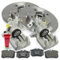 NB PARTS Féktárcsák + fékbetétek + hátsó féknyergek