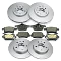 NB PARTS féktárcsák + fékbetétek prémium arany kiadás elol + hátsó