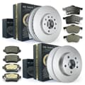 NB PARTS féktárcsák + fékbetétek prémium arany kiadás elol + hátsó