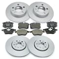 NB PARTS brake discs + brake pads front + rear