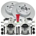 NB PARTS Brake Discs + Frein Callipers Premium Gold Edition arrière