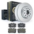 Discos de freio de NB PARTS + pastilhas de freio Premium Gold Edition traseiro