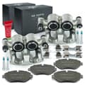 NB PARTS Etriers de frein avant + plaquettes de frein