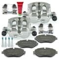 NB PARTS Etriers de frein avant + plaquettes de frein