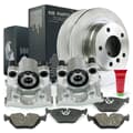 NB PARTS Disques de frein + plaquettes de frein + étriers de frein arrière