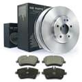 NB PARTS discos de travão dianteiros + pastilhas de travão