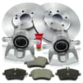 NB PARTS Disques de frein + plaquettes de frein + étriers de frein avant NB PARTS Disques de frein + plaquettes de frein + étriers de frein avant