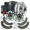 NB PARTS brake discs + brake callipers + brake shoes + wheel-side accessory kit NB PARTS brake discs + brake callipers + brake shoes + wheel-side accessory kit