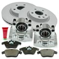 NB PARTS Bremsscheiben + Bremsbeläge + Bremssättel Premium Gold Edition vorne