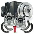 NB PARTS BROMSSKIVOR Bromsskivor + bromsok + bromsbackar hjulsida NB PARTS BROMSSKIVOR Bromsskivor + bromsok + bromsbackar hjulsida