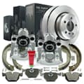 NB PARTS Bremsscheiben + Bremsbeläge + Bremssättel + Bremsbacken + Zubehörsatz radseitig