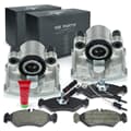 NB PARTS Bremsekalipere + bremseklosser + varslingskontakter bak