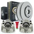 Discos de freno de NB PARTS + Callipers de freno Premium Gold Edition Front Discos de freno de NB PARTS + Callipers de freno Premium Gold Edition Front