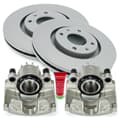 Discos de freno de NB PARTS + Callipers de freno Premium Gold Edition Front Discos de freno de NB PARTS + Callipers de freno Premium Gold Edition Front