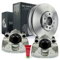 NB PARTS Forreste bremseskiver + bremsekalibre