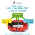 Aufarbeitung Bremssattel Vorderachse Aufarbeitung Bremssattel Vorderachse