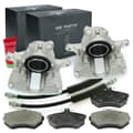 NB PARTS brake callipers + brake pads + front brake hoses