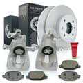 NB PARTS Bromsskivor + bromsbelägg + bakre bromsok NB PARTS Bromsskivor + bromsbelägg + bakre bromsok
