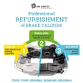 Aufarbeitung Bremssattel Vorderachse Aufarbeitung Bremssattel Vorderachse