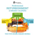 Aufarbeitung Bremssattel Vorderachse Aufarbeitung Bremssattel Vorderachse