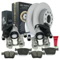 NB PARTS Bremsscheiben + Bremsbeläge + Bremssättel Premium Gold Edition hinten