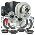 NB PARTS Bremsscheiben + Bremsbeläge + Bremssättel + Bremsbacken + Zubehörsatz radseitig