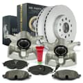 NB PARTS Bremsscheiben + Bremsbeläge + Bremssättel Premium Gold Edition vorne
