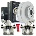 NB PARTS Bremsscheiben + Bremssättel Premium Gold Edition hinten