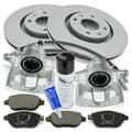 NB PARTS bromsskivor + bromsbelägg + broms callipers + bromsslangar + bromsrengöring + plastilube premium guldutgåva front NB PARTS bromsskivor + bromsbelägg + broms callipers + bromsslangar + bromsrengöring + plastilube premium guldutgåva front