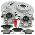 NB PARTS Bremsscheiben + Bremsbeläge + Bremssättel Premium Gold Edition hinten