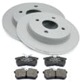NB PARTS Bremsscheiben + Bremsbeläge Premium Gold Edition hinten