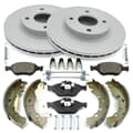 NB PARTS Bremsscheiben + Bremsbeläge + Bremsbacken + Zubehörsatz Premium Gold Edition vorne + hinten NB PARTS Bremsscheiben + Bremsbeläge + Bremsbacken + Zubehörsatz Premium Gold Edition vorne + hinten