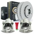 Discos de freno de NB PARTS + Callipers de freno Premium Gold Edition Front
