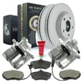 NB PARTS Bremsscheiben + Bremsbeläge + Bremssättel Premium Gold Edition vorne