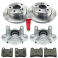 NB PARTS Bremseskiver + bremseklodser + bageste bremsekalibre NB PARTS Bremseskiver + bremseklodser + bageste bremsekalibre