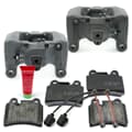 NB PARTS Bremssättel + Bremsbeläge + Warnkontakte hinten rechts
