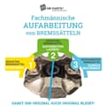 Aufarbeitung Bremssattel Vorderachse